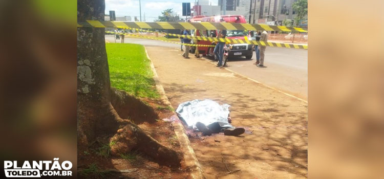 TOLEDO: Homem entra em óbito em frente à rodoviária.
