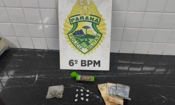 TRAFICANTE COM PENA DE 32 ANOS A CUMPRIR É PRESO PELA PM NO BAIRRO INTERLAGOS, EM CASCAVEL