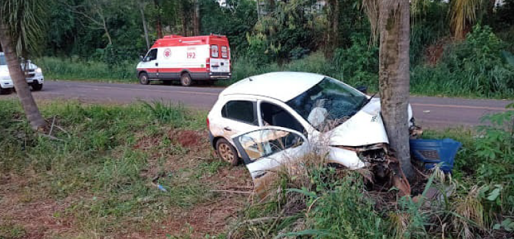 TRAGÉDIA: Bebê morre em acidente envolvendo carro da saúde de Quedas do Iguaçu.