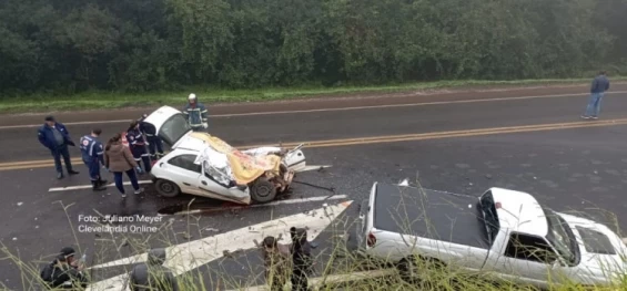 TRAGÉDIA: Grave acidente deixa quatro mortos na PRc 280.