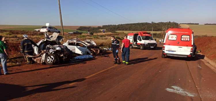 TRÂNSITO: Acidente de trânsito na PR-585 entre Toledo e São Pedro do Iguaçu deixaria uma pessoa morta.