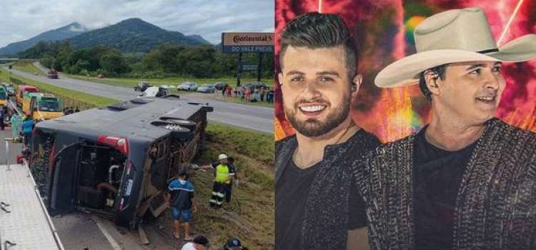TRÂNSITO: Aleksandro, da dupla com Conrado, morre em acidente de ônibus na Régis Bittencourt, no interior de SP; mais 5 morreram.