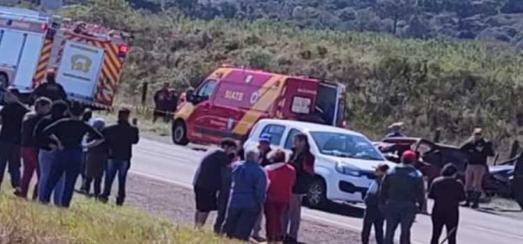 TRÂNSITO: Duas pessoas morrem em grave acidente na PR 170 em Guarapuava.