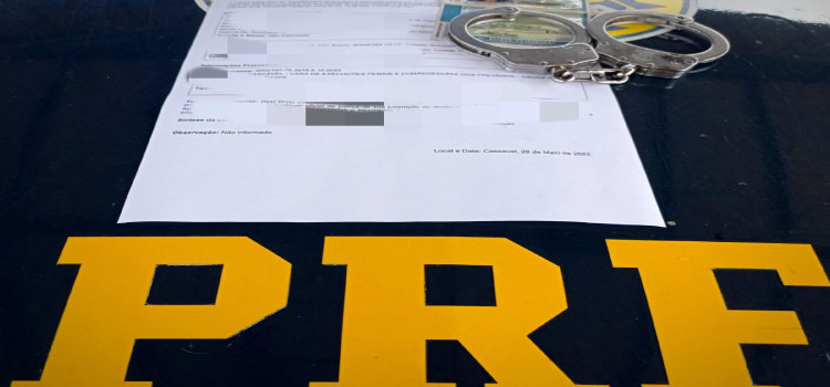 TRÊS BARRAS DO PARANÁ: Homem procurado por estupro de vulnerável é preso pela PRF.