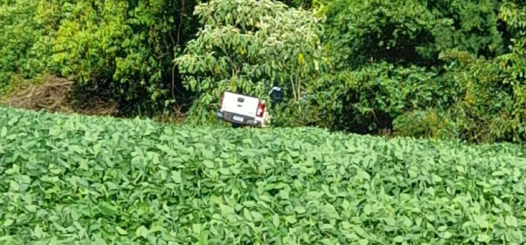 UBIRATÃ: Encontrada caminhonete de mulher estrangulada.