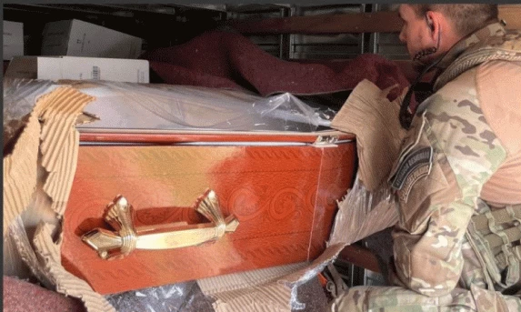 Vinhos contrabandeados são apreendidos em caixões de funerária em Lindoeste