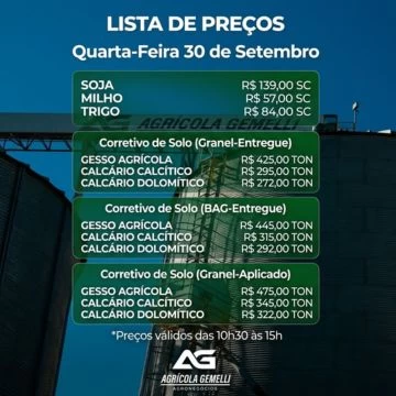Cotação Agrícola
