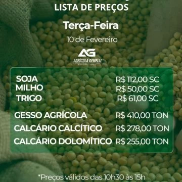 Cotação Agrícola