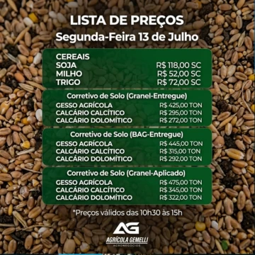 Cotação Agrícola