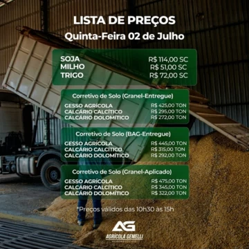 Cotação Agrícola