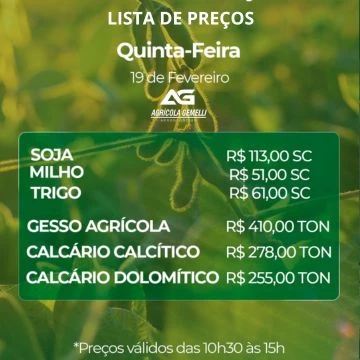 Cotação Agrícola