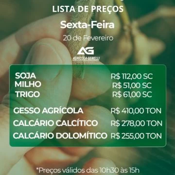 Cotação Agrícola