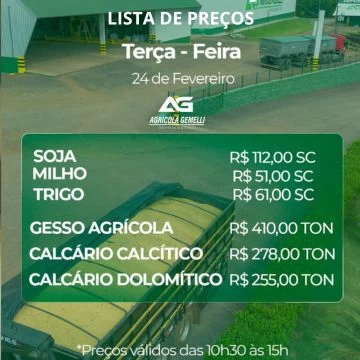 Cotação Agrícola