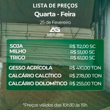 Cotação Agrícola