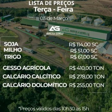 Cotação Agrícola