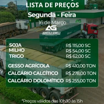 Cotação Agrícola