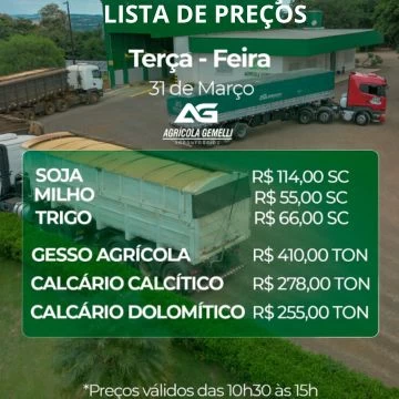 Cotação Agrícola