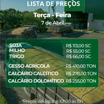 Cotação Agrícola