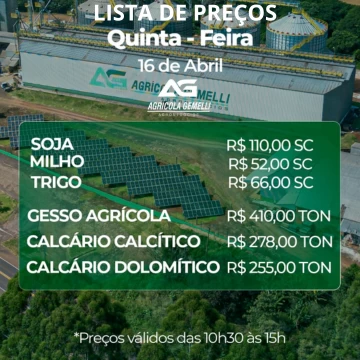 Cotação Agrícola