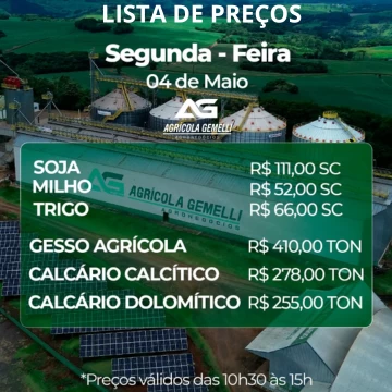 Cotação Agrícola