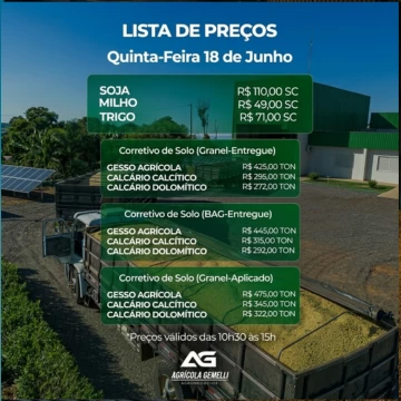 Cotação Agrícola